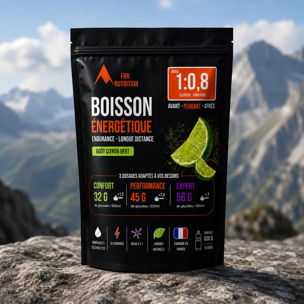 Boisson Endurance - Citron vert FNR Nutrition