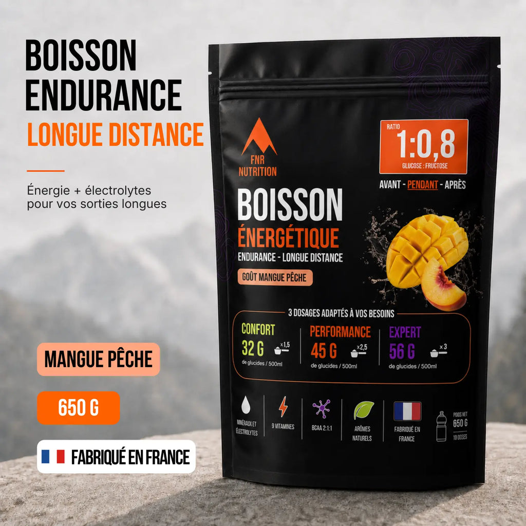 Boisson Endurance - Mangue Pêche FNR Nutrition